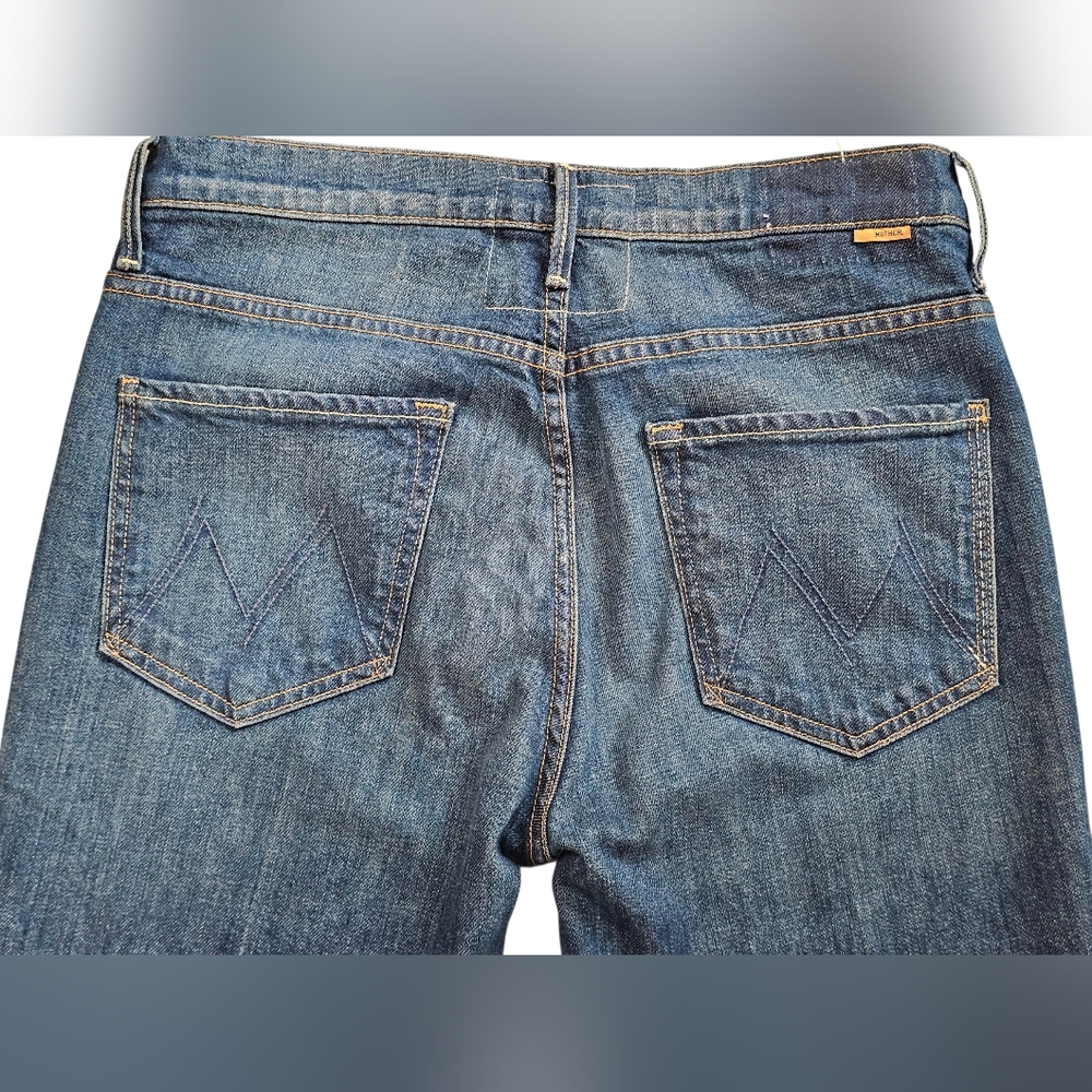 MOTHER Superior The Insider Crop Step Fray, Bad Reputationsn Size 30 - Picture 6 of 13